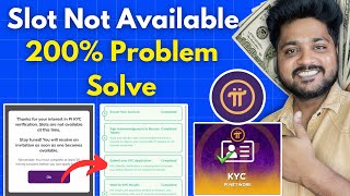 Pi Network Slots Are Not Available Problem Solved 😱 Pi Network Kyc Problem Solution ✅ Pi Network