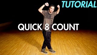 How to do a Quick 8 Count Dance Routine (Hip Hop Dance Moves Tutorial) | Mihran Kirakosian