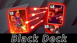 Black Deck - Card Battle CCG. Gameplay.