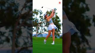 Grace charis swing golf video #gracecharis #golfshorts