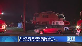 4 Families Displaced By Early Morning Fire In Apartment Building