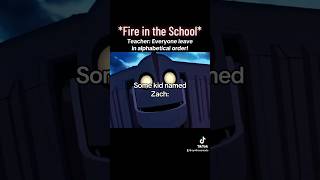 When There’s A School Fire