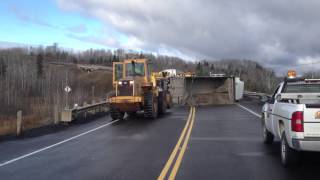 Crash along highway102