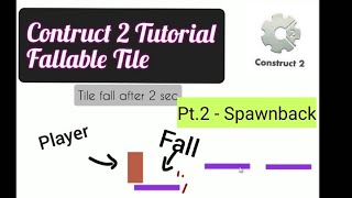 Construct 2 Tutorial - Fallable Tile Pt.2 - Spawnback
