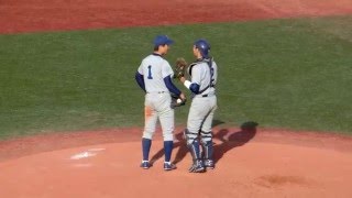 2016-05-07 東京大学勝利　VS立教大学　第1戦⑥【最終回　11年振りの完封勝利　宮台投手】