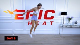 BURPEE BONANZA HIIT Workout / No Equipment | EPIC Heat - Day 5