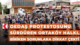 ​DEDAŞ protestosunu sürdüren Ortaköy halkı, biriken sorunlara dikkat çekti