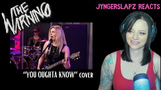 Better Than the Original?? The Warning - You Oughta Know(cover) Reaction