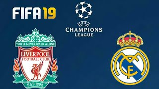 Liverpool vs Real Madrid Champions league final (fifa 19)