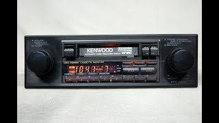 Vintage Kenwood KRC 3002 AM/FM cassette car stereo #2