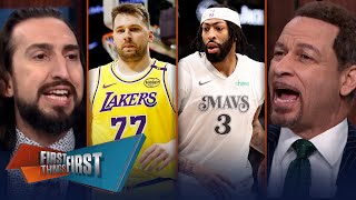 Luka Dončić debuts with ‘Contender’ Lakers, Did the Mavs make a mistake? | NBA | FIRST THINGS FIRST