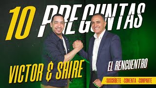 🤎 VICTOR \u0026 SHIRE  10 PREGUNTAS POR JUNIOR CABRERA🇩🇴