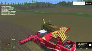 Farming Simulator 15 PC Black Rock Map Episode 54: More Potatoes