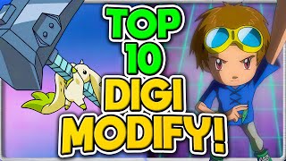 Top 10 Digimon Tamers DIGI-MODIFY Forms!