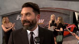 Fast & Furious Presents Hobbs & Shaw Los Angeles Premiere - Itw Drew Pearce (official video)