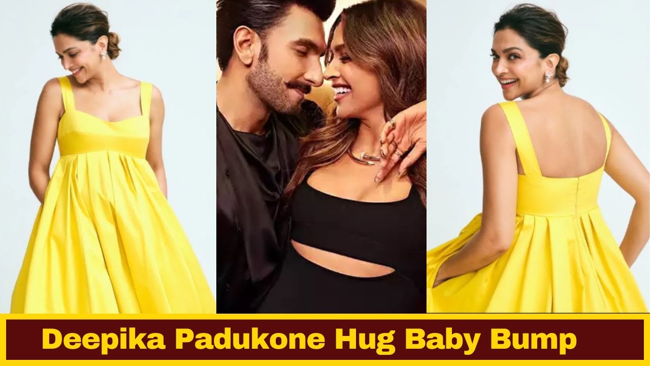 6 Month Pregnant Deepika Padukone Flaunting Huge Baby Bump & Walking ...