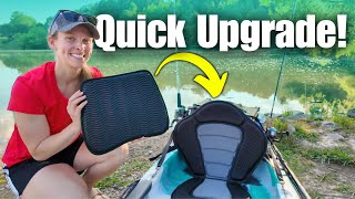 The Quickest Kayak Seat Upgrade!