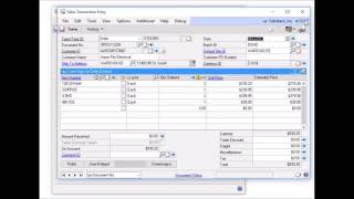 WilloWare Mass Batch Change for Microsoft Dynamics GP