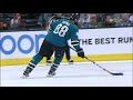 erik karlsson drops brent burns goes off post in past marc andre fleury