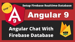 Angular chat using firebase | Setup Firebase Realtime-Database