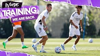 BACK TO TRAINING IN REAL MADRID CITY | Pre-season