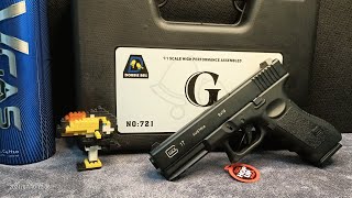 Double Bell 721 (Glock17) Gas Blowback Airsoft Gun