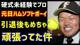 【プロ野球】硬式野球未経験でプロ入り…元日本ハムのソフト部出身捕手、引退後もめちゃ頑張ってた件。〈大嶋匠さん〉（ノ・ボールガールの野球NEWS）