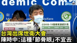 台灣出席世衛大會　陳時中：這種「節骨眼」不宜去｜中時新聞網