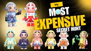 MY MOST EXPENSIVE SECRET HUNT ✨ [ POP MART BLIND BOX ] MEGA SPACE MOLLY