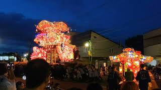 北海道 石狩沼田 夜高あんどん祭り