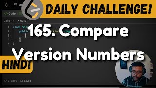 165. Compare Version Numbers | leetcode daily challenge | DSA | Hindi | shashwat