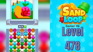 Sand loop level 478 Walkthrough Solution