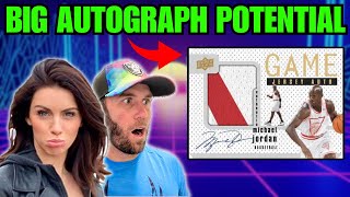 CHASING MICHAEL JORDAN'S AUTO! GOODWIN CHAMPIONS MEGA BOXES REVIEW