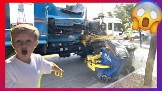 Brother and Sister Follow The Garbage Truck | Video For Kids