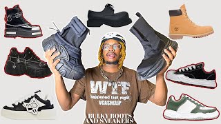 best bulky sneakers and boots to purchase( my favorite chunky sneakers \u0026boots)