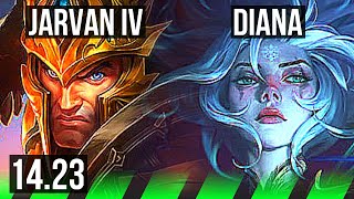 JARVAN IV vs DIANA (JGL) | KR Diamond | 14.23