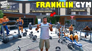 Franklin Becomes the GYM OWNER In Los Santos GTA 5! | SHINCHAN and CHOP