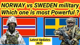 Norway vs Sweden: A Battle of Military Might in 2025 | Power Showdown: Norway and Sweden Compared |