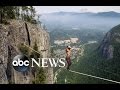 Slackline World Record : Spencer Seabrooke Steps Forward