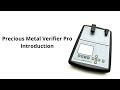 How to use Precious Metal Verifier Pro