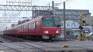 名鉄3515F+3114F 1612ﾚ急行豊橋 二ツ杁駅通過