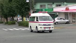 グループホーム所属救急車　緊急走行