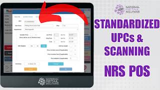 NRS POS Standardized UPC & Scanning Tutorial