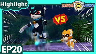 【Jungle Agent S1 Highlight】EP20 Watch out! Werewolf? | Power Heroes | Robot | Kids Cartoon