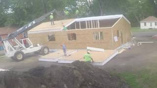 Extreme Panels Time Lapse House Build