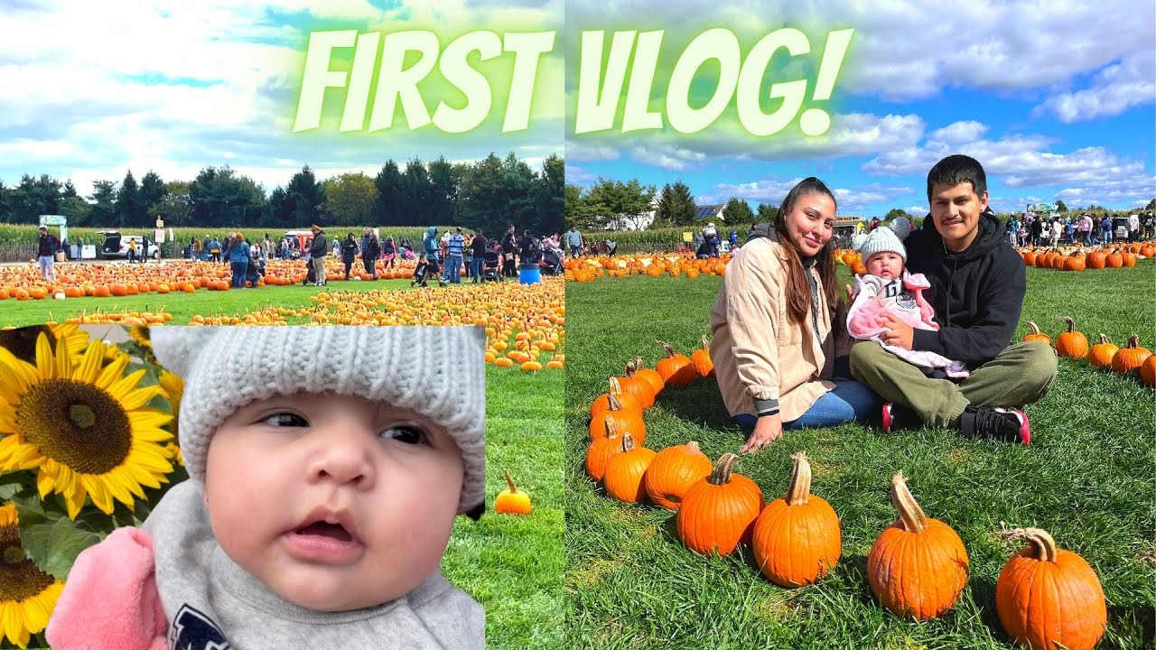 Fall Vlog Pumpkin Picking Hayride Family Time Vlog 1 Youtube