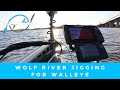 Wolf River Walleye Jigging March 2021 (LIMIT OF WALLEYES!)