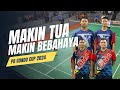 badminton tarkam aungan singa bikin lawan gantar #tarkam #badminton