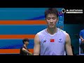 men s singles chi yu jen tpe vs chn li shi feng malaysia open 2025 badminton