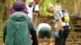 富士山と山中湖を大平山から眺める〜快適になった木段の先に〜